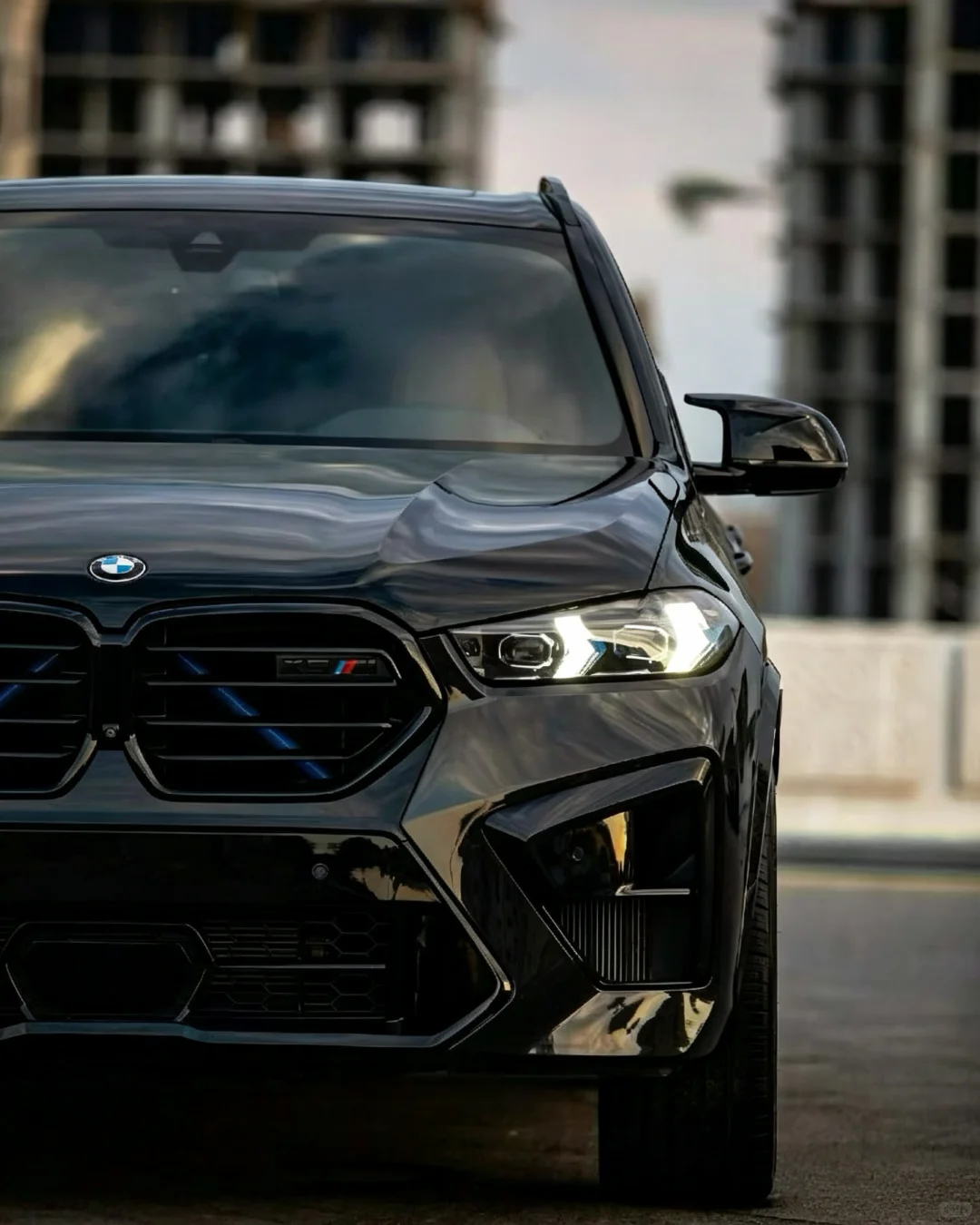BMW X5 G05 X5M-style front conversion detail